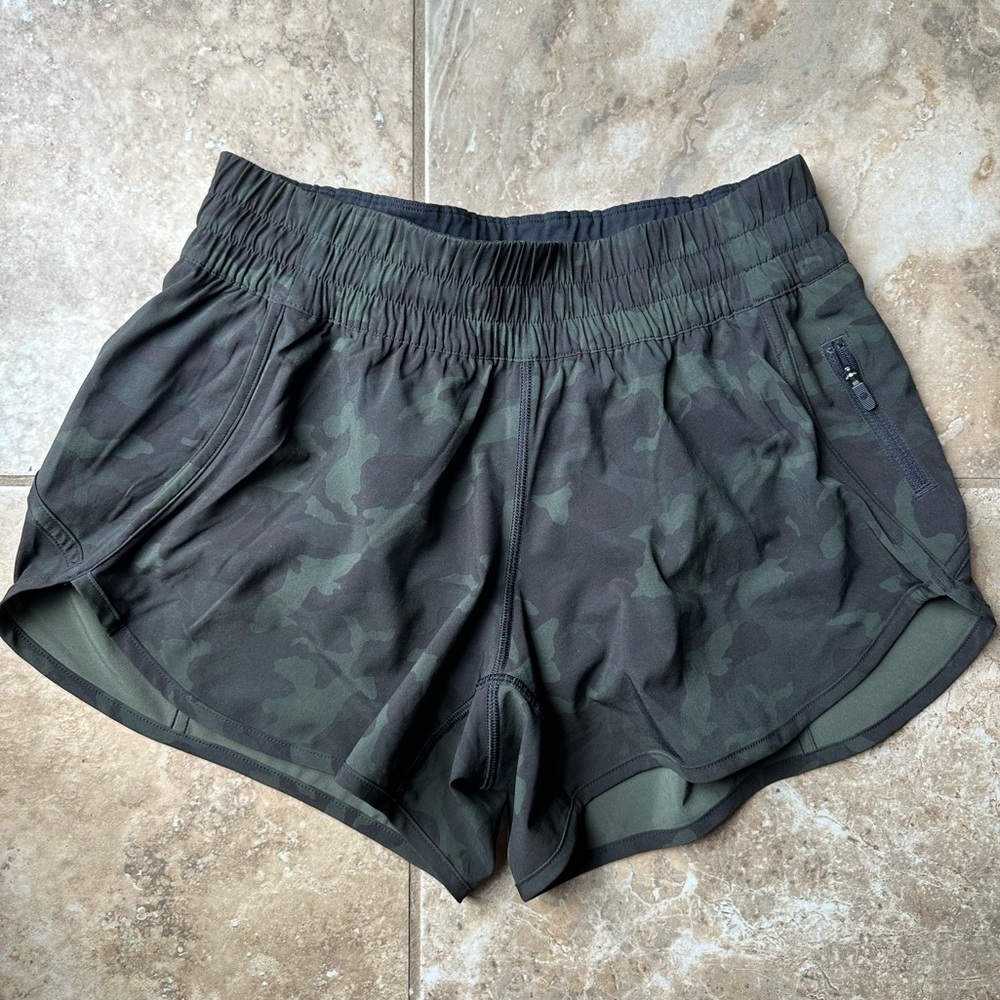 Lululemon Midrise Track That Shorts